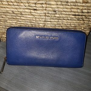 Navy Michael Kors wallet